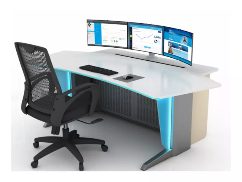 సింగిల్-సీట్ మానిటరింగ్ కన్సోల్